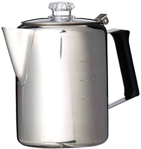 GSI Glacier Stainless Percolator, srebrny B001LF3I2A