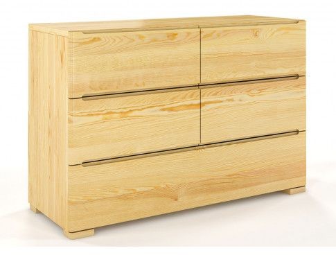 Elior Komoda drewniana 5 szuflad Ventos 4S - Sosna