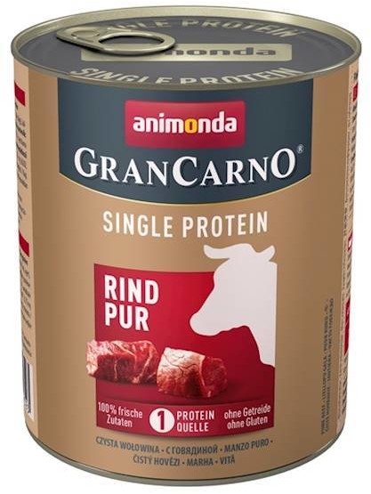 Animonda dla psów AniAnimonda GranCarno single protein rind pur 800g