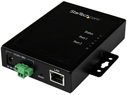 StarTech Urządzenie ze złączem Startech NETR s2322p 2 port Server Czarny NETRS2322P