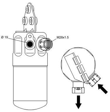 NRF Osuszacz, klimatyzacja 33236