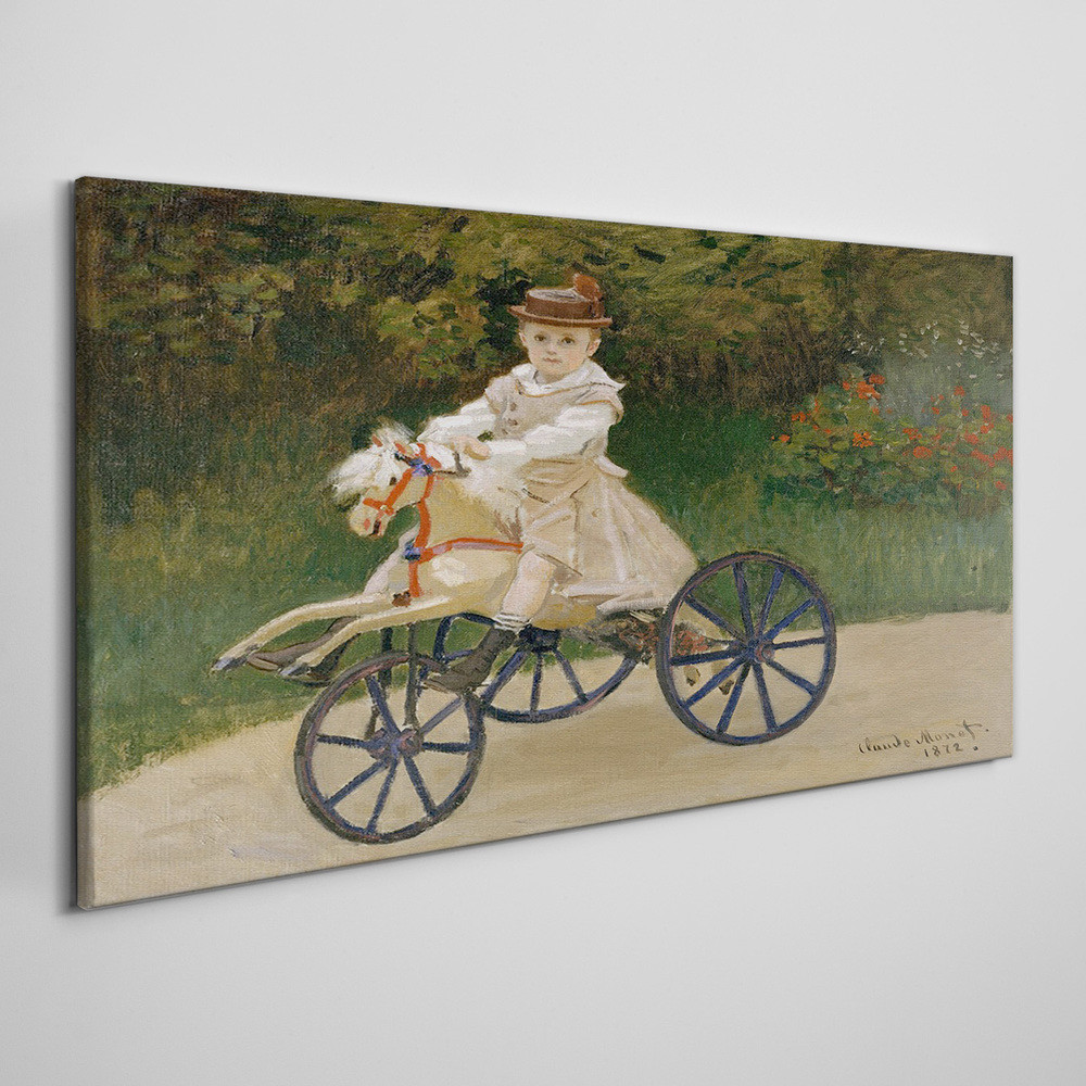 PL Coloray Obraz Canvas Portret Dziecko Monet 120x60cm