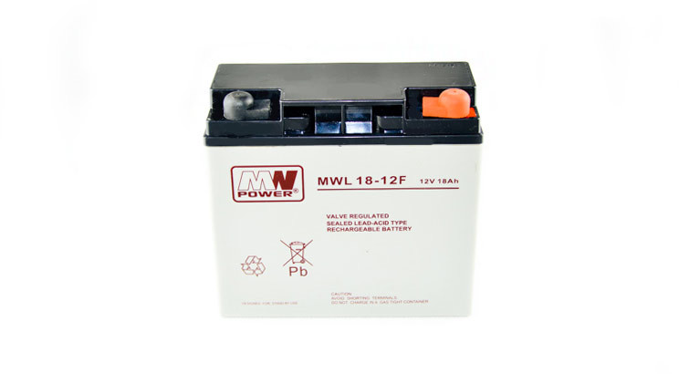 Numatic Bateria żelowa 18Ah 12V do TTB 1840 230181G
