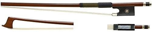 GEWA Violinbogen Massaranduba 1/8 Naturhaar, Ebenholzfrosch mit Schübchen 404045