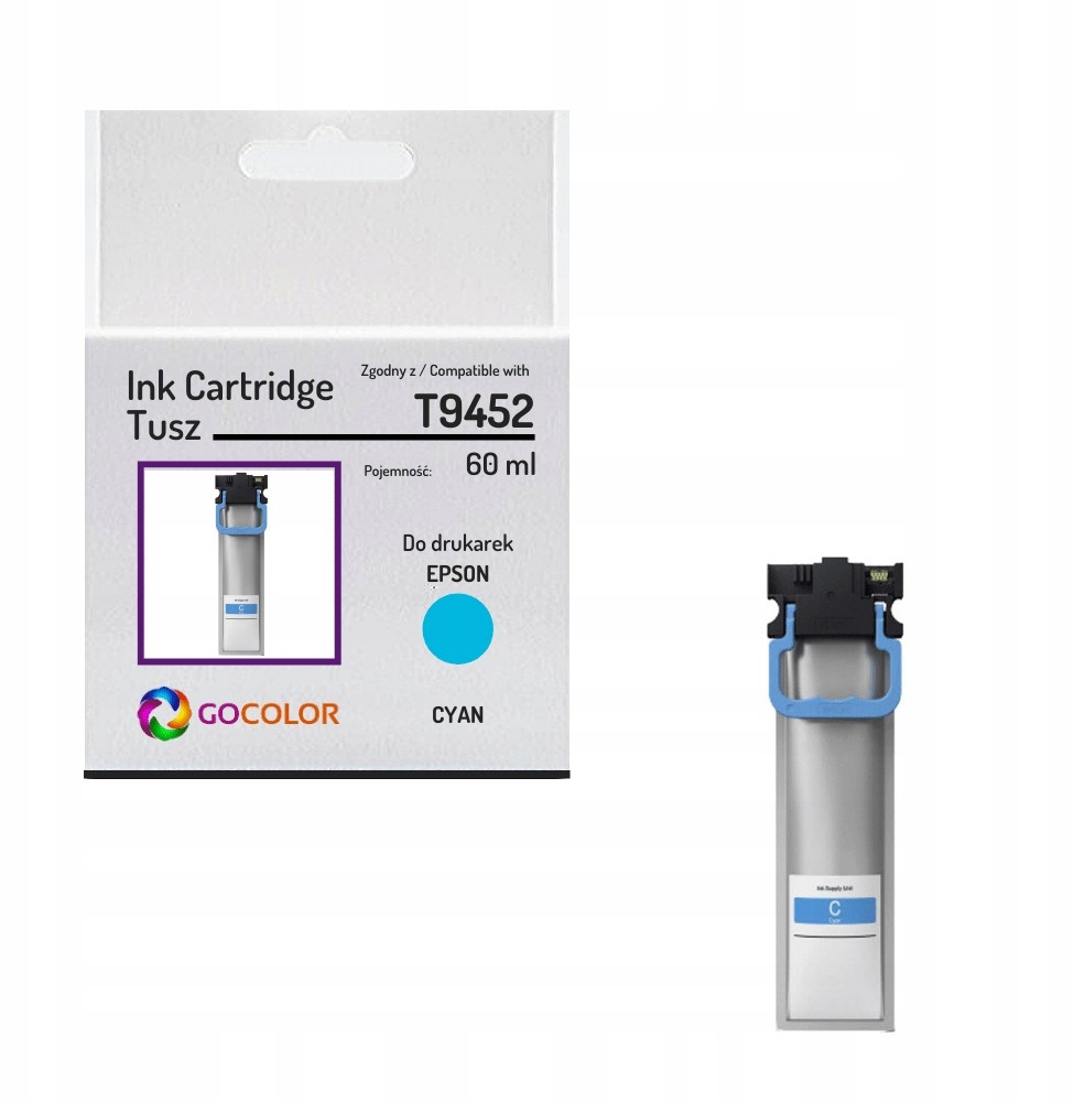 Tusz zamienny z Epson T9452 C Wf Pro WF-C5290DW