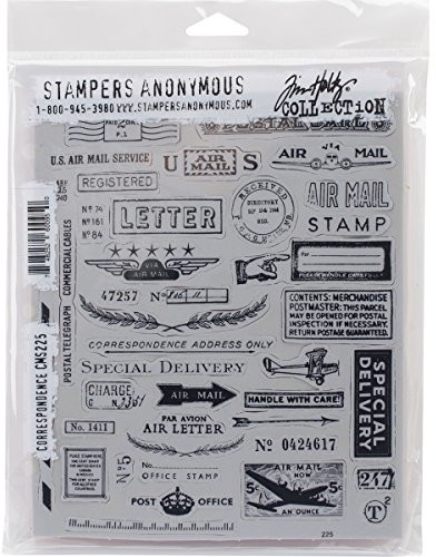 Stampers Anonymous_AGW Stempel Anonymous _ korespondencji AGw statyczne Mounted Stamp CMS-LG-225