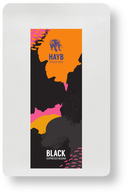 Hayb Kawa ziarnista BLACK ESPRESSO BLEND 250g HAY.Z.ESP.BLA.250