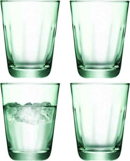 NoName szklanki do long drinków Mia 350 ml szkło z recyklingu zielone twm_639196