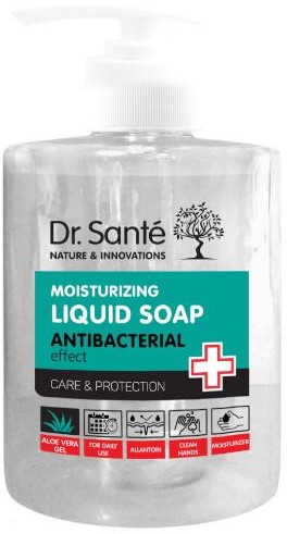 Elfa Pharm Dr Sante nawilżające mydło antybakteryjne w płynie z aloesem 500 ml 7081369