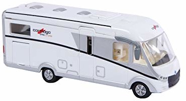 DEMA die Cast Pull back carthago Camper ze światłem 921672-12267