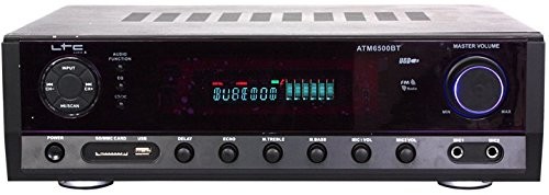 Ltc LTC atm6500bt wzmacniacz Karaoke wzmacniacz z 2 X 50 FM w/3 X 20 W Atm6500bt