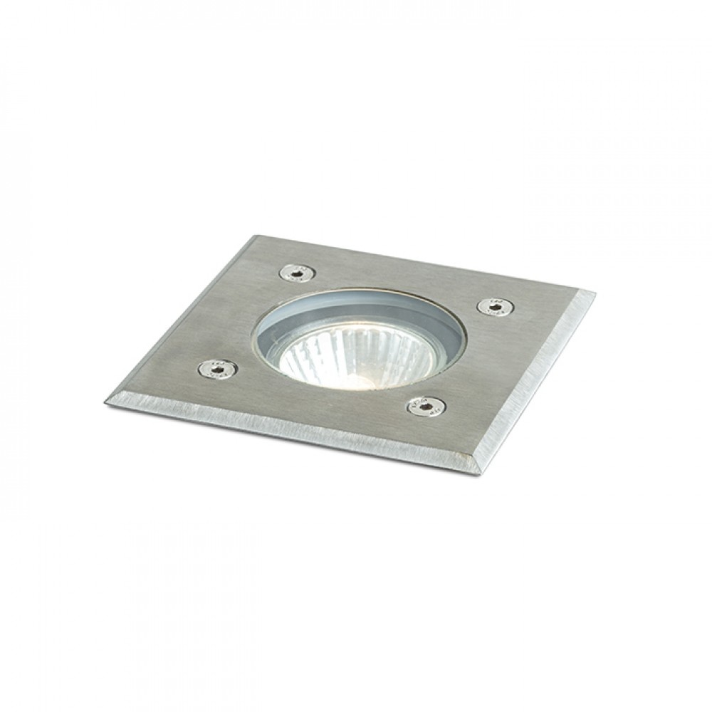 Redlux oczko chodnikowe Orbu SQ 10 GU10 stal nierdzewna IP67 R13439