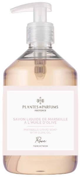 PLANTES&PARFUMS PROVENCE Tradycyjne Mydełko Marsylskie - Rose - Różane - 500ml 120205