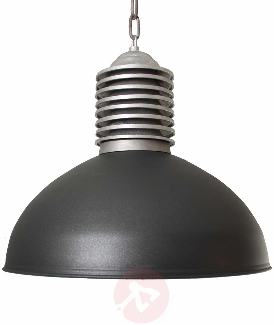 K. S. Verlichting B. V. Lampa wisząca zewnętrzna Carla aluminium-antracyt