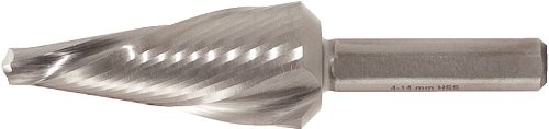 KS Tools 336.0024 wiertło HSS rozwiertak do blachy spiralnie rowkowany, 4 14 MM