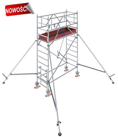 Krause Rusztowanie - STABILO 1000 2,0 x 0,75m, wys.rob. 4,30m (776013)