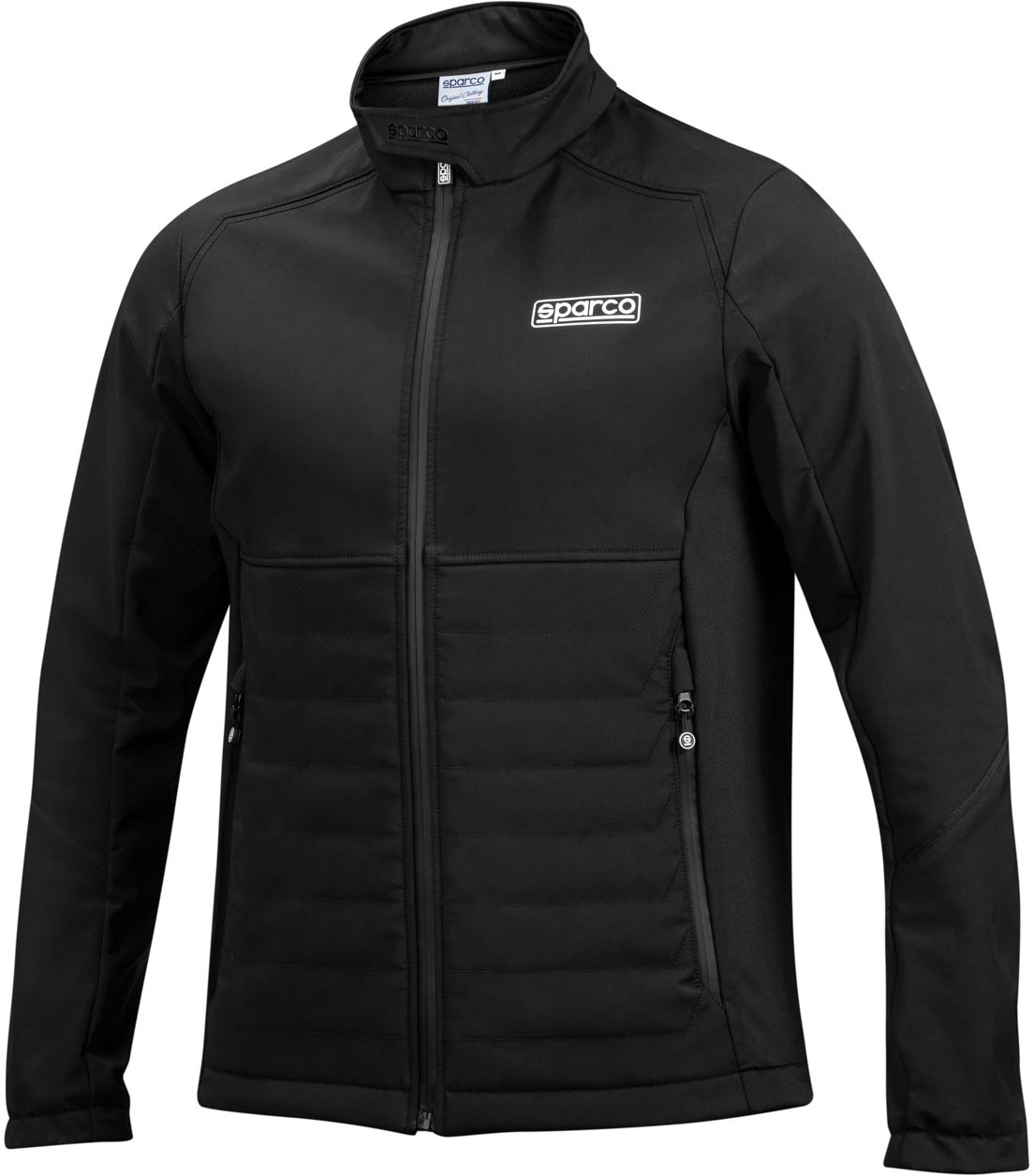 Sparco Kurtka męska softshell MY22 czarna 01363NR5XXL