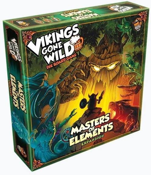 Lucky Duck Games Vikings Gone Wild - Masters of Elements Expansion