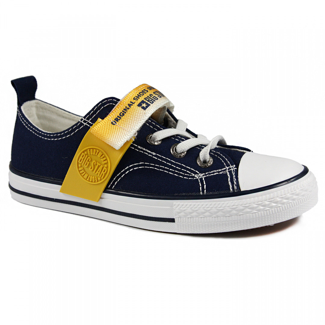 Big Star Trampki dziecięce JJ374072 granatowe