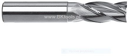 FENES Frez trzpieniowy 4-ostrzowy 6 mm DIN 844-A K-M-N HSS