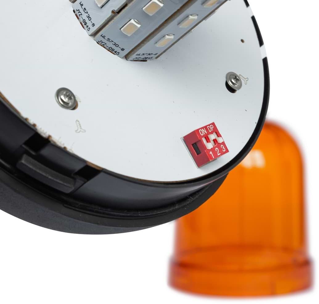 DROMET Lampa błyskowa ostrzegawcza kogut SMD LED TT.166D