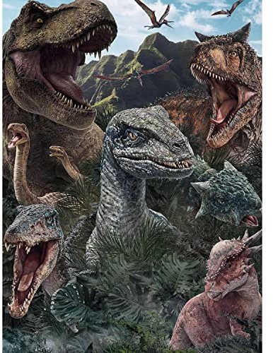 Nathan Puzzle 150 sztuk-Dinozaury Jurassic World 3 Park Dzieci, 4005556861576 4005556861576