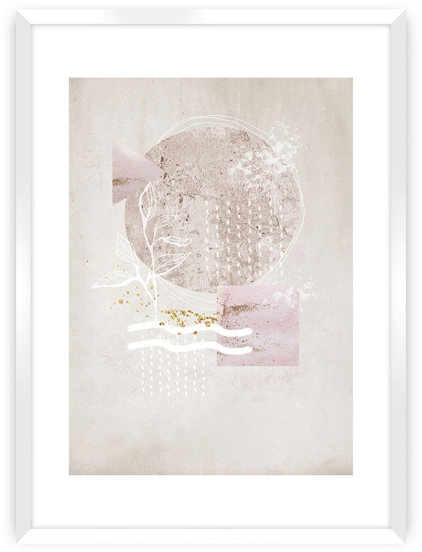 Dekoria Plakat Balance I 50 x 70 cm Ramka Biała 222F-000-48