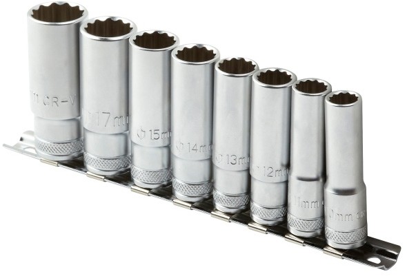 Magnusson Zestaw nasadek długie 3/8'' 8 szt. MT74