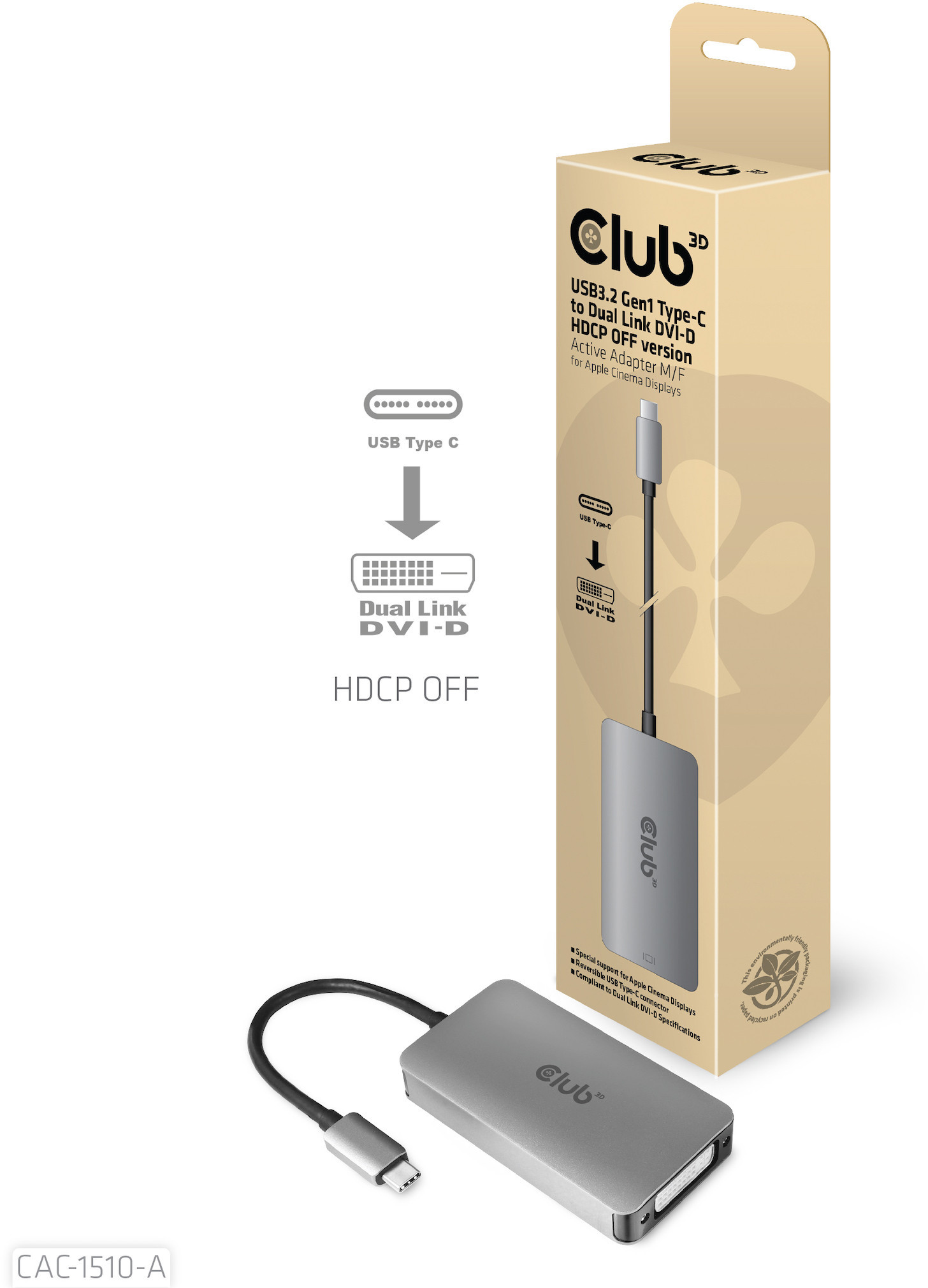 Club3D Adapter CAC-1510
