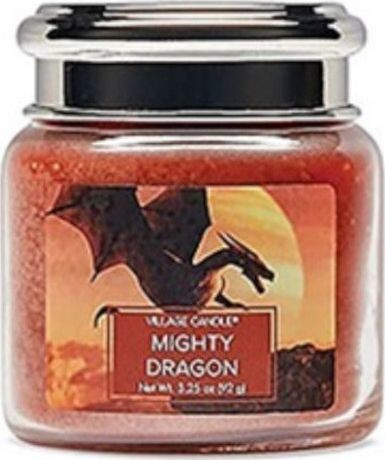 NoName świeca zapachowa Mighty Dragon 6,5 x 7 cm wosk pomarańczowy twm_937306