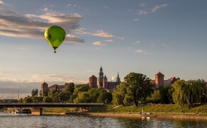 Lot balonem - Kraków - centrum I LBPKR