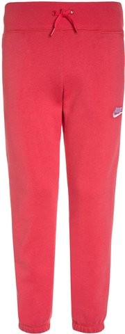 Nike Spodnie dziewczęce Fleece Pant - vivid pink/vivid pink/black 806326-615