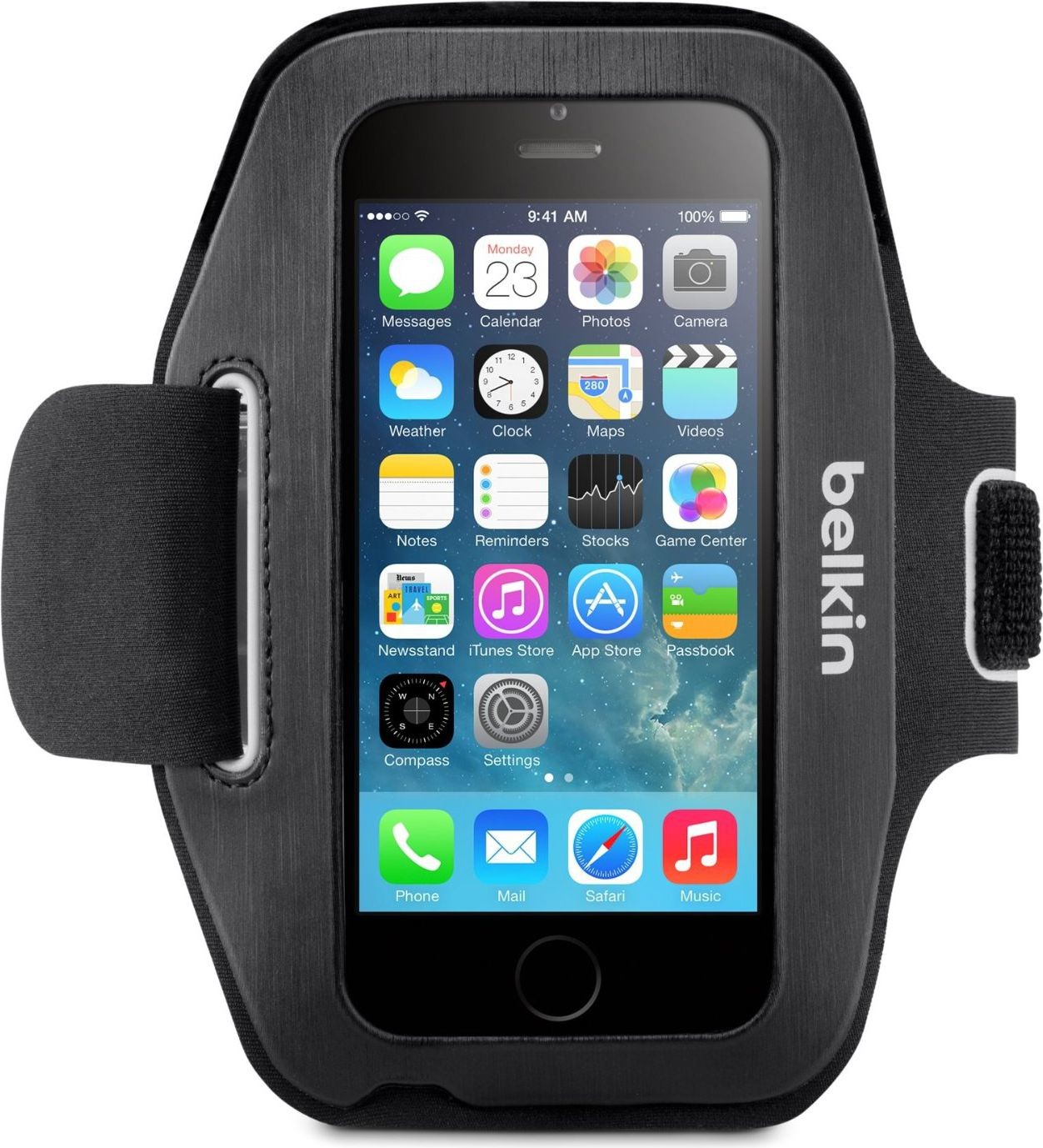 Belkin Opaska na ramię iPhone F8W500btC00 Pasuje do modelu telefonu Apple iPhone 6 czarny