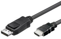 Good Connections przewód przyłączeniowy Mini wyświetlacz Czarny, czarny 3 m DP-HDMI3
