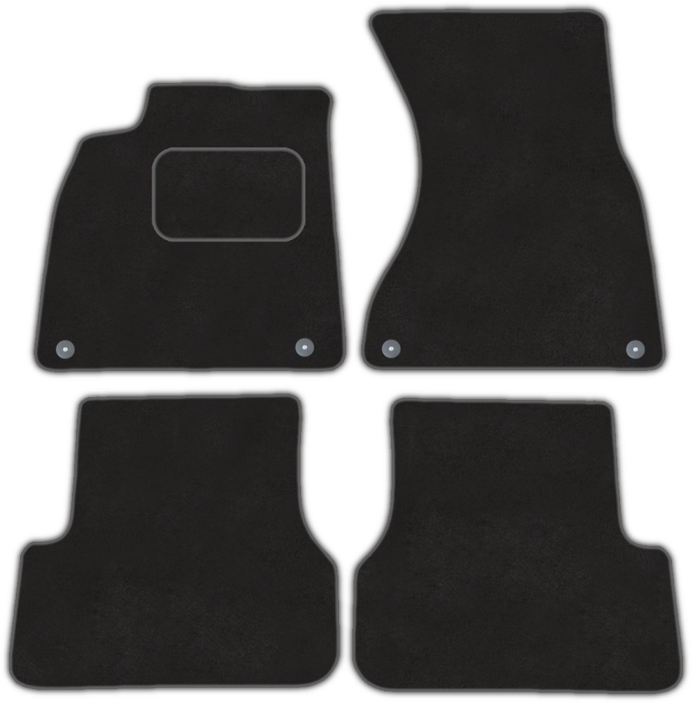 MotoHobby Audi A6 C7 (od 2011) - dywaniki welurowe MOTOLUX