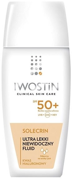 Iwostin Perrigo Solecrin SPF50+ ultra lekki niewidoczny fluid 40ml