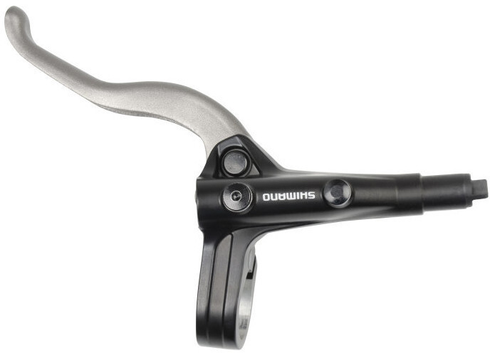 Shimano BL-MT401 Disc Brake Lever Left, silver 2020 Dźwignie hamulców tarczowych E-BLMT401LL
