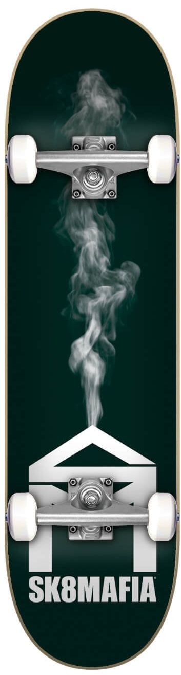 Sk8Mafia complet skateboard HOUSE LOGO SMOKE COMPLETE