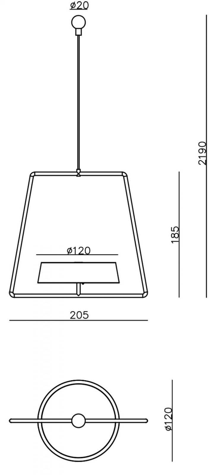 Deko-Light Lampa wisząca LED Miram akumulator, zielona