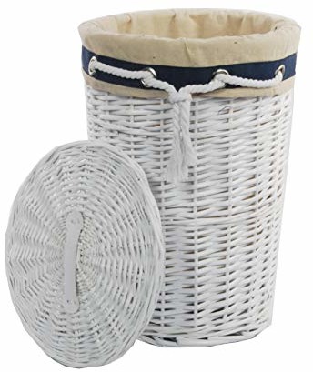 DVier Kosz na pranie wiklina motyw Marine D.32 h.42 cm 39 WRD-A