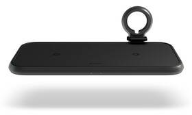 Zens Bezprzewodowa ładowarka Aluminium Dual + Watch WirelessCharger 45W USB PD ZEDC13B) Czarna