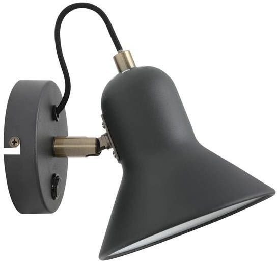 Light Prestige Czarny kinkiet ASTAMA w nowoczesnym stylu LP-1122/1W BK-0