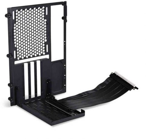 Lian Li O11D-1X-4 Karta Mini Riser + zaślepka gniazda PCIe - PCIe 4.0 200mm czarna GELI-854