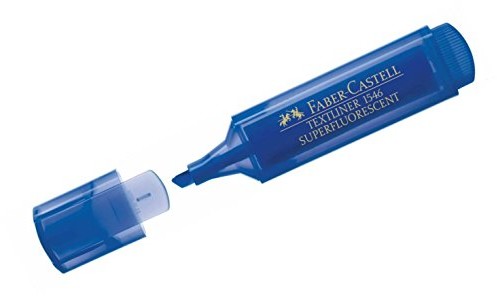 Faber-Castell 154652  Textmarker TEXTLINER 1546, wielokrotnego napełniania, niebieski 154652
