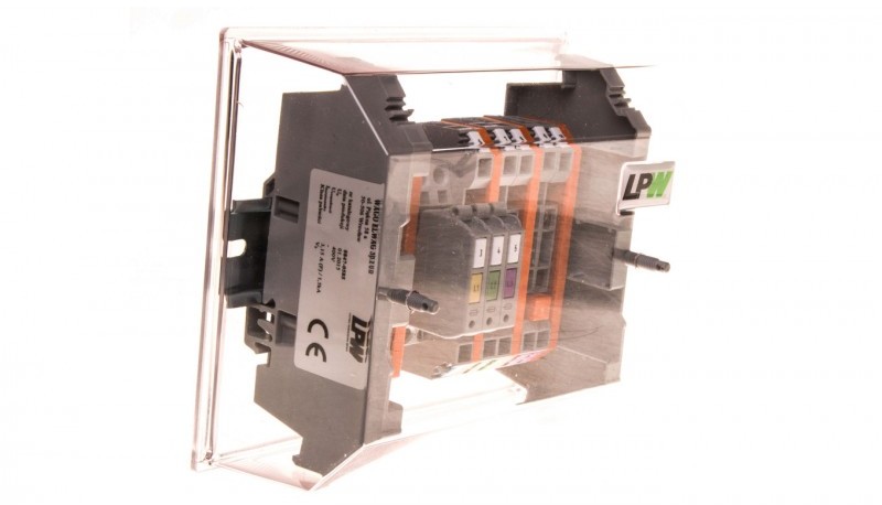 Wago Listwa pomiarowa LPW 10-torowaz bezpiecznikami wykonanie suwakowe 847-585 847-585