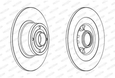 FERODO (FEDERAL-MOGUL)) (FEDERAL-MOGUL)) DDF1443C-1 DDF1443C-1