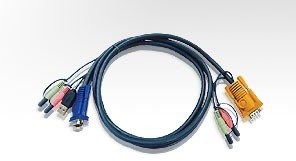 Aten Kabel KVM HDB-15/USB/Audio Combo - SPHD-15/Audio Combo 1.8 m