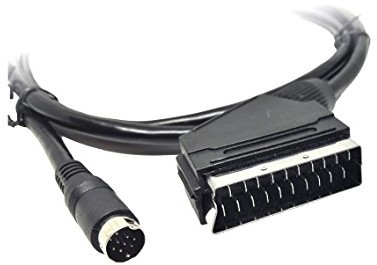 1 Xoro AV3 audio/video adapter sieciowy (przy HRT 8772/8780, SCART, 5 meter, acc400513) Czarny AV3