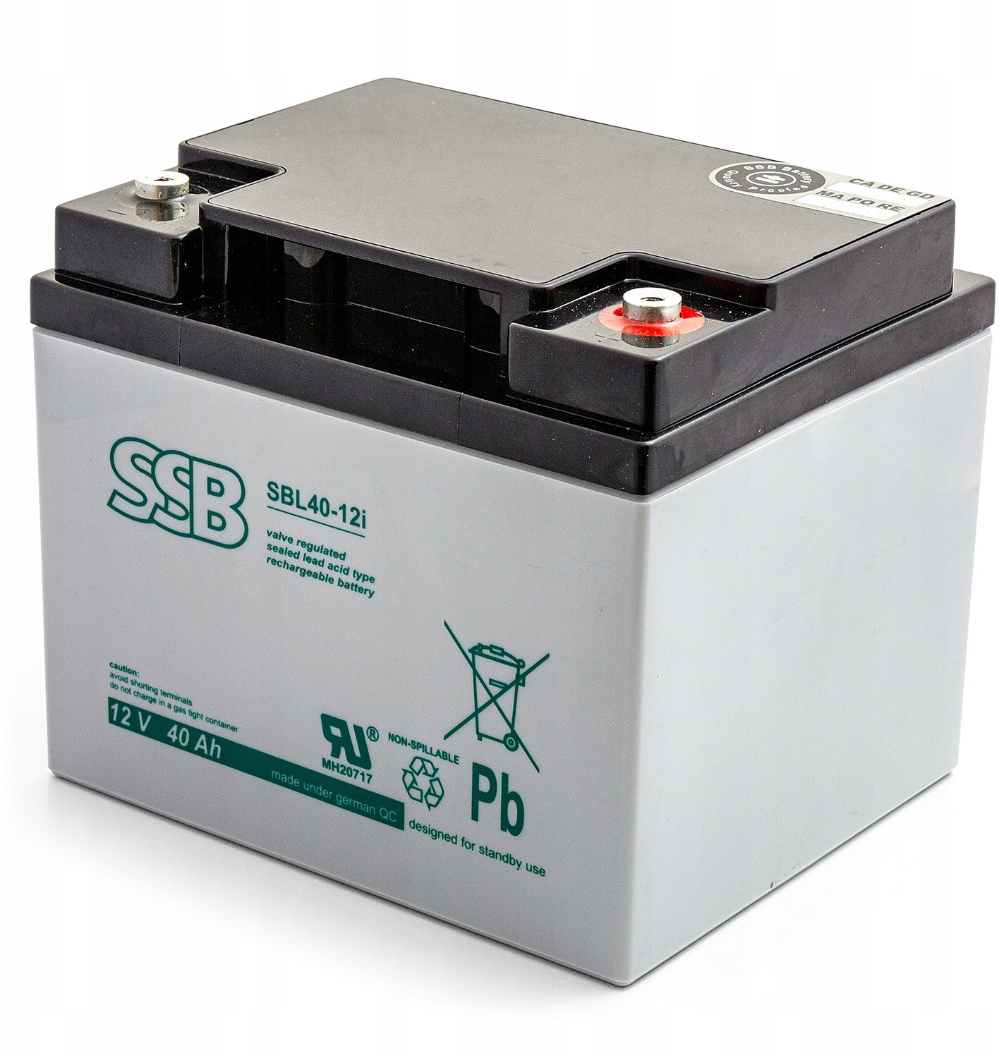 SSB Akumulator Sbl 40-12i 12V 40Ah Agm