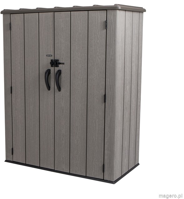Lifetime SZAFA OGRODOWA PREMIUM 136x70 BRĄZOWA 60209